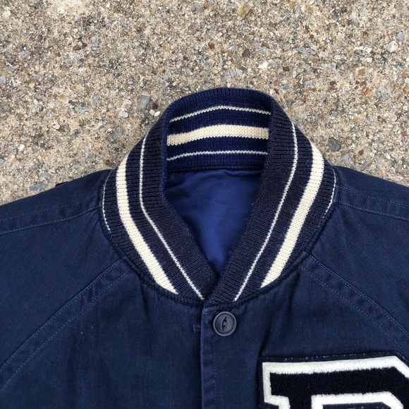 POLO RALPH LAUREN Reversible Varsity “P” Letterman - Picture 4 of 14